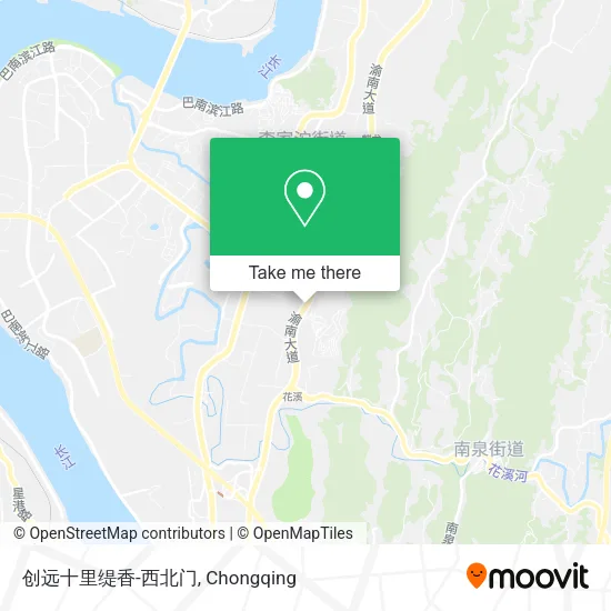 创远十里缇香-西北门 map