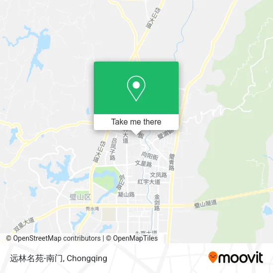 远林名苑-南门 map