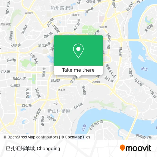 巴扎汇烤羊城 map