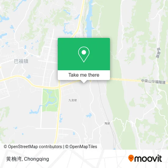 黄桷湾 map
