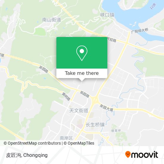 皮匠沟 map