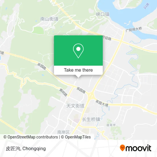 皮匠沟 map