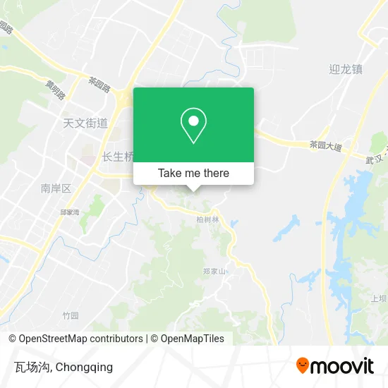 瓦场沟 map