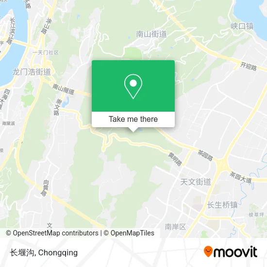 长堰沟 map