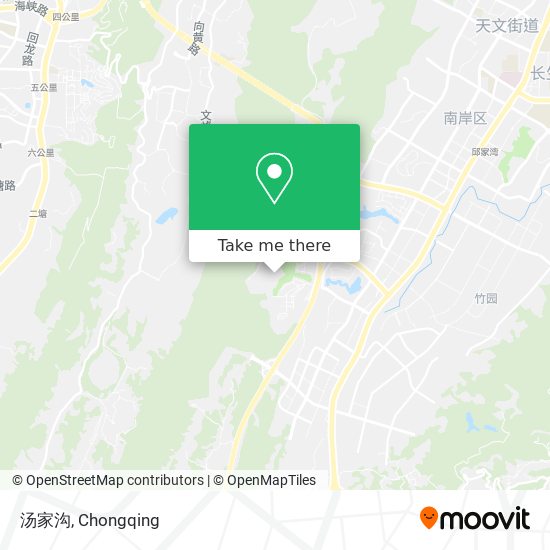 汤家沟 map
