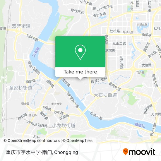 重庆市字水中学-南门 map