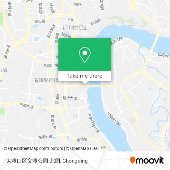 大渡口区义渡公园-北园 map