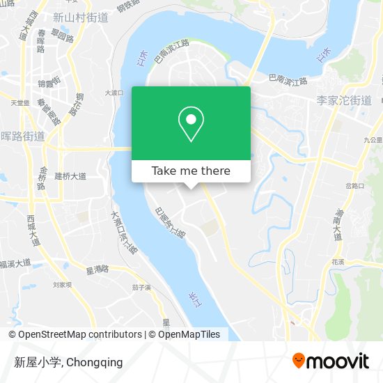 新屋小学 map