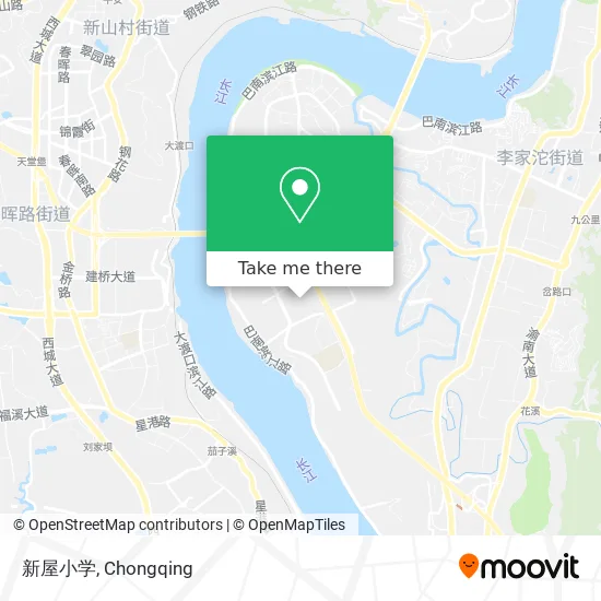 新屋小学 map