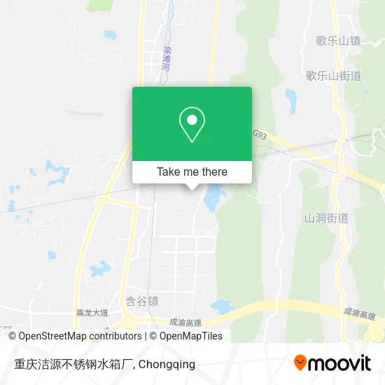 重庆洁源不锈钢水箱厂 map