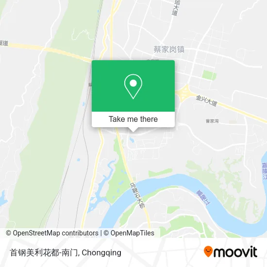 首钢美利花都-南门 map