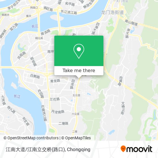 江南大道/江南立交桥(路口) map
