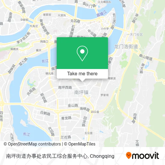 南坪街道办事处农民工综合服务中心 map