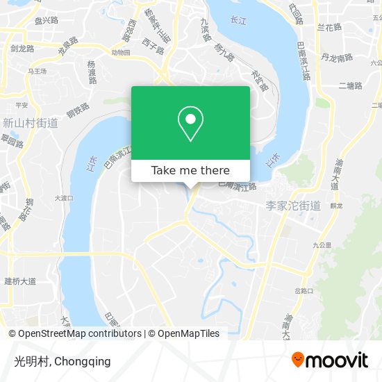 光明村 map