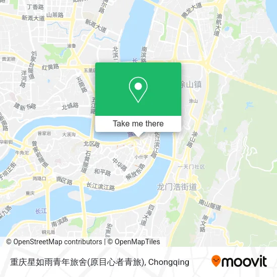 重庆星如雨青年旅舍(原目心者青旅) map