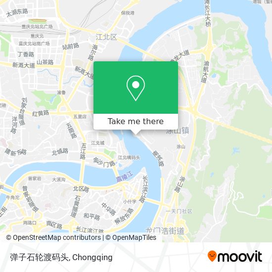 弹子石轮渡码头 map