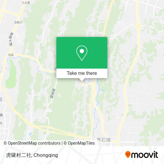 虎啸村二社 map