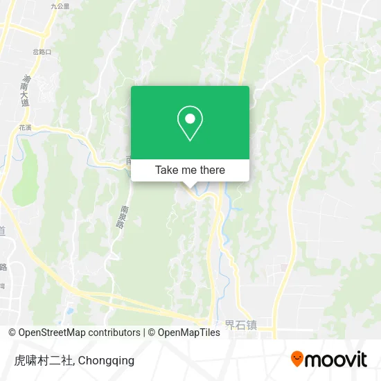 虎啸村二社 map