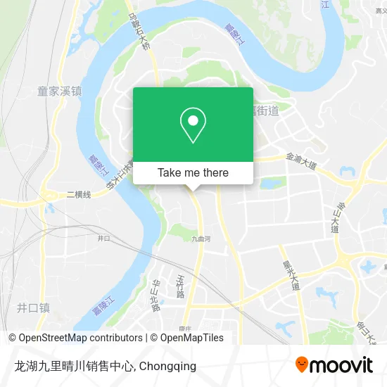 龙湖九里晴川销售中心 map