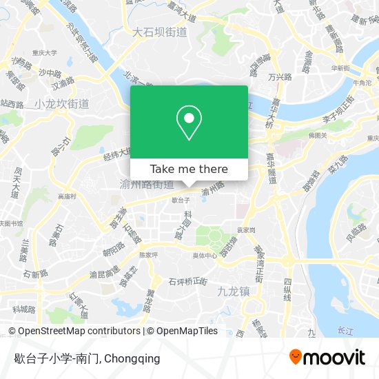 歇台子小学-南门 map