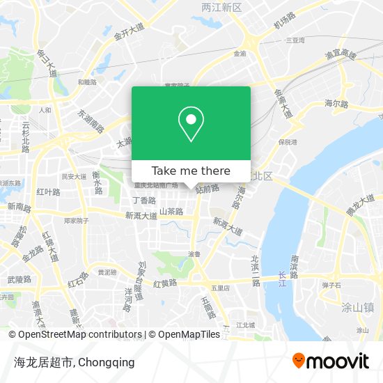 海龙居超市 map