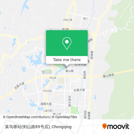 菜鸟驿站(剑山路89号店) map
