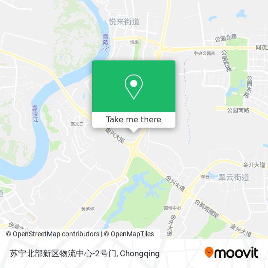 苏宁北部新区物流中心-2号门 map