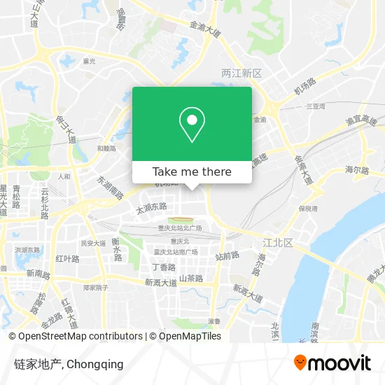 链家地产 map