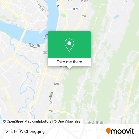 太宝皮化 map