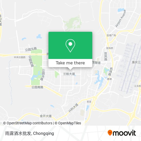 雨露酒水批发 map