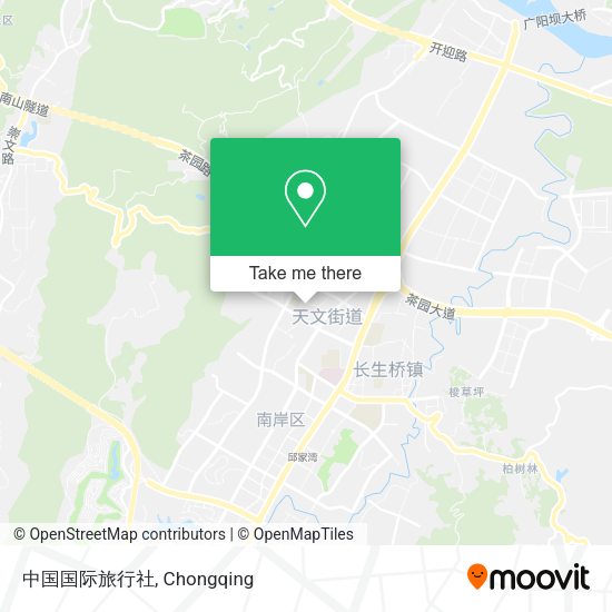 中国国际旅行社 map