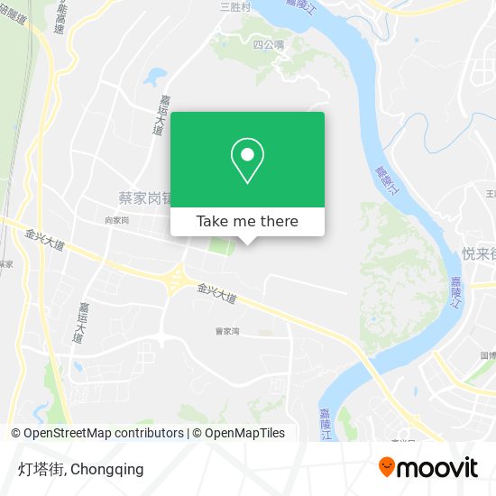 灯塔街 map