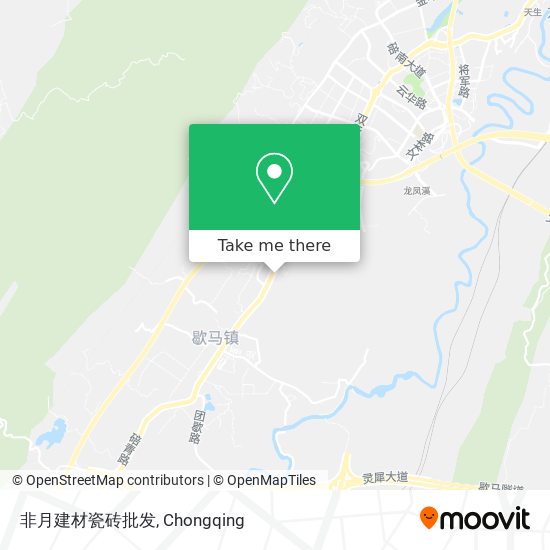 非月建材瓷砖批发 map