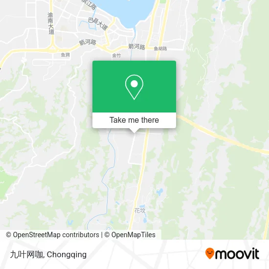 九叶网咖 map