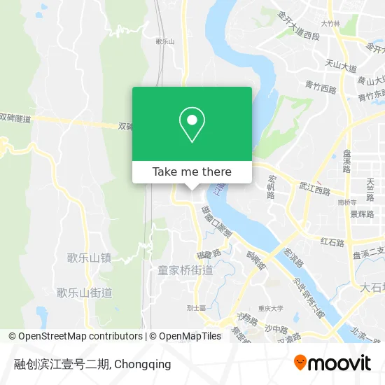 融创滨江壹号二期 map