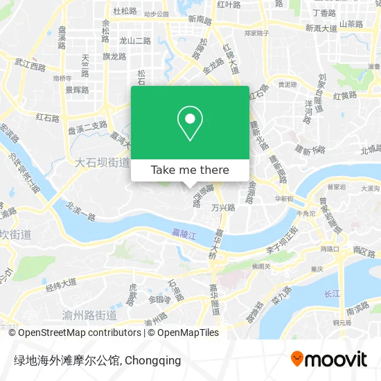 绿地海外滩摩尔公馆 map
