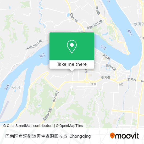 巴南区鱼洞街道再生资源回收点 map