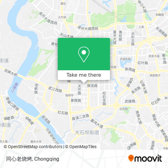 同心老烧烤 map