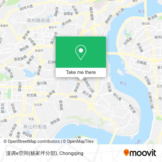 漫调e空间(杨家坪分部) map