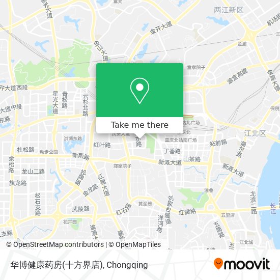 华博健康药房(十方界店) map