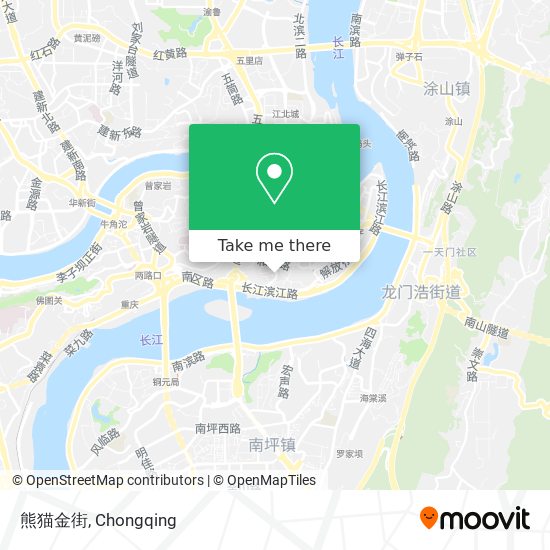 熊猫金街 map