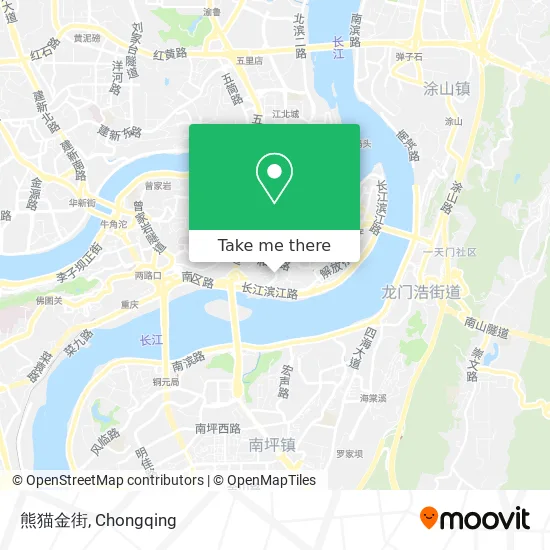 熊猫金街 map