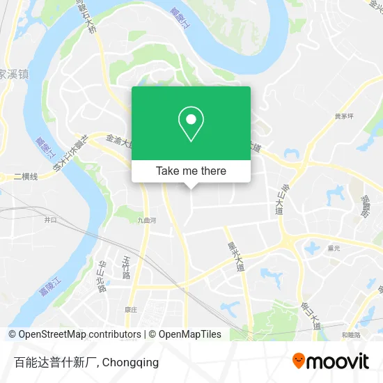 百能达普什新厂 map