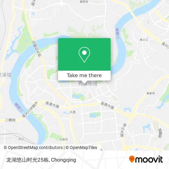 龙湖悠山时光25栋 map