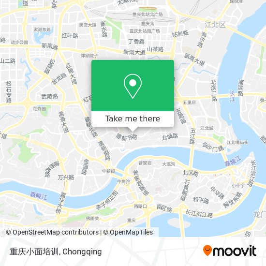 重庆小面培训 map