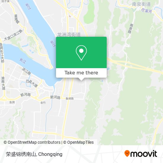 荣盛锦绣南山 map