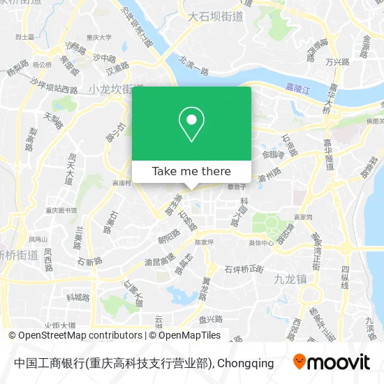 中国工商银行(重庆高科技支行营业部) map