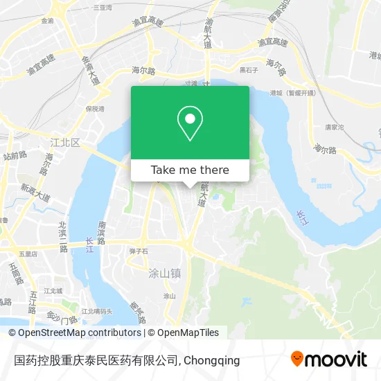 国药控股重庆泰民医药有限公司 map