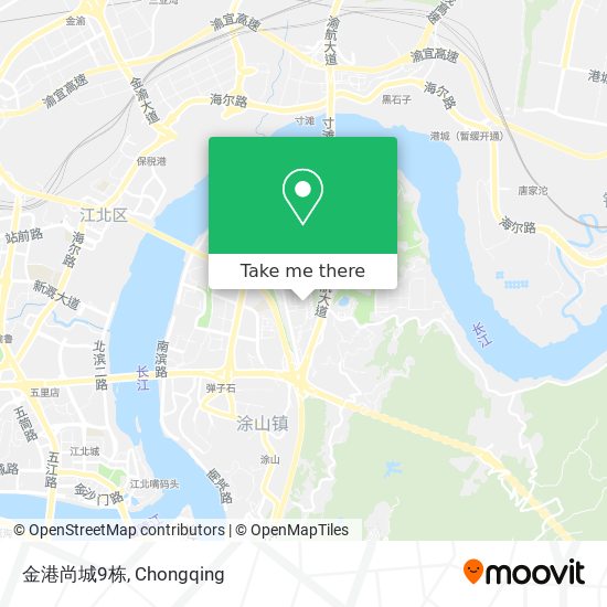 金港尚城9栋 map