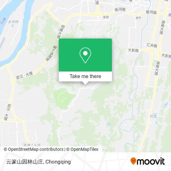 云篆山园林山庄 map